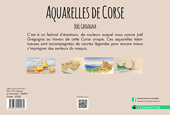 AQUARELLES DE CORSE - Joël Gregogna  