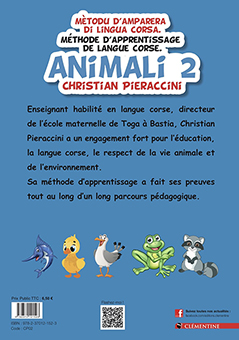 ANIMALI 2 : METHODE D’APPRENTISSAGE DE LANGUE CORSE - Christian Pieraccini